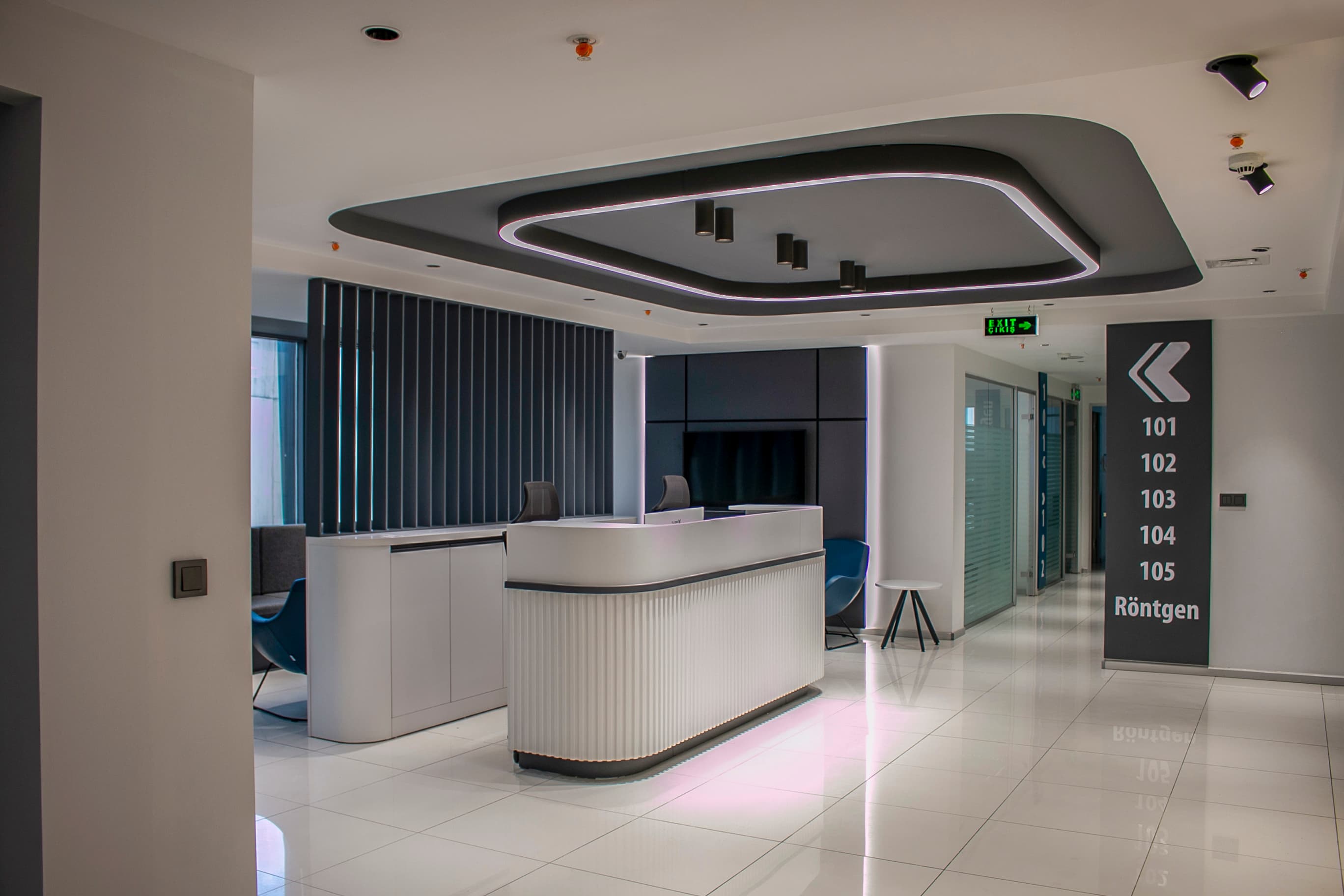 Fulya Dental Clinic Reception Area
